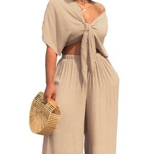 Ladies 2 Piece Pants Set